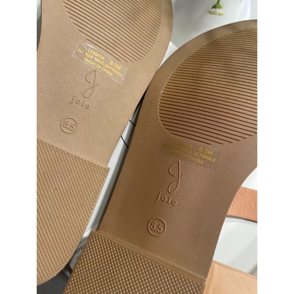 Joie Lennox Tan Leather Toe Strap Sandals - Picture 8 of 11